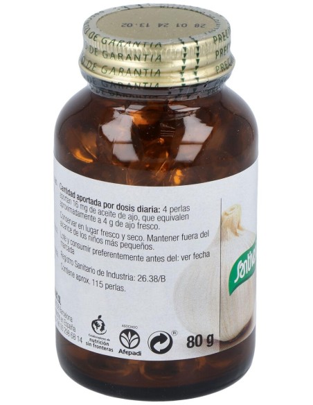 Santiveri Aceite De Ajo Perlas 115