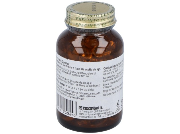 Santiveri Aceite De Ajo Perlas 115