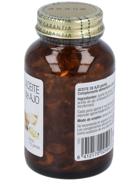 Santiveri Aceite De Ajo Perlas 115