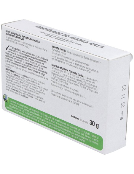 Artrosin Cartilago Manta Raya 60Cap.