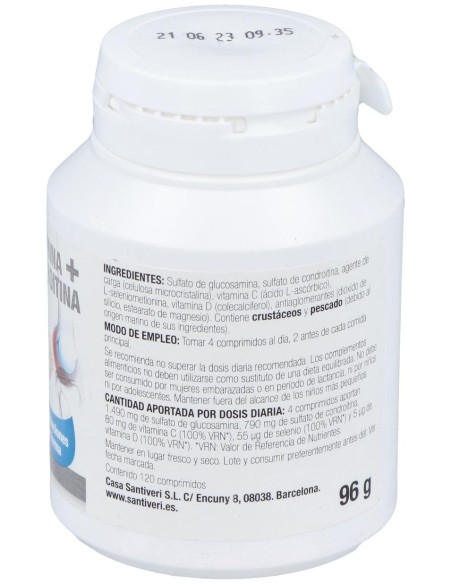 Artrosin Glucosamina+Condroitina 120Comp.