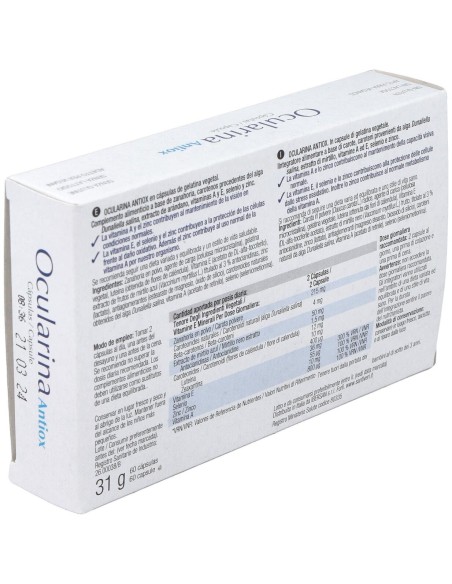 Santiveri  Ocularina Antiox 60 Capsulas