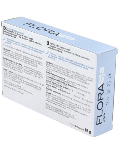 Florase Urol 40 Caps