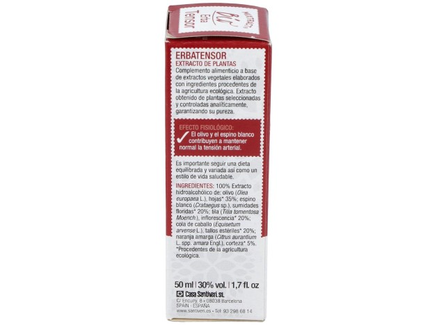 Santiveri Mixtract-8 Erbatensor Bio 50Ml