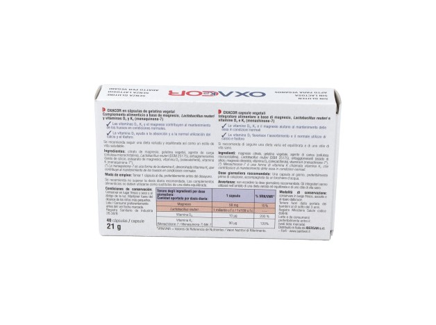 Oxacor K-2 40Cap.