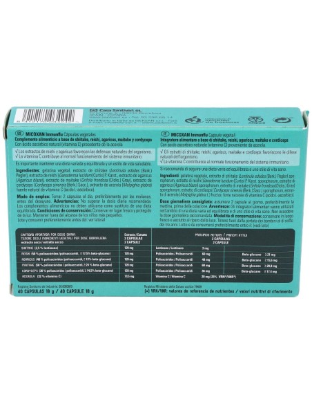 Santiveri Micosan Immunflu 40Caps