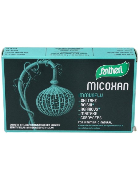 Santiveri Micosan Immunflu 40Caps