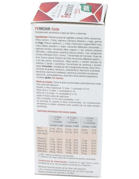 Santiveri Ferroxir Forte 240Ml