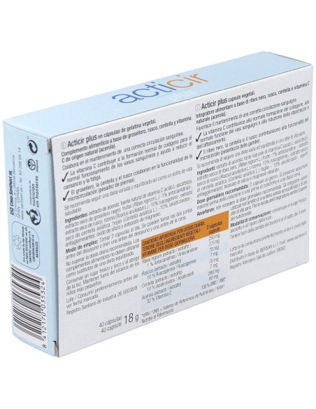 Acticir Plus 40Cap.