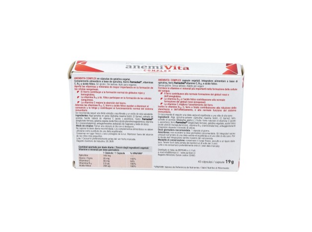 Anemivita Complex, 40 Uds