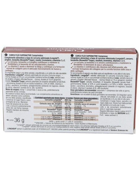 Curcu Flex Superactive 48Comp.