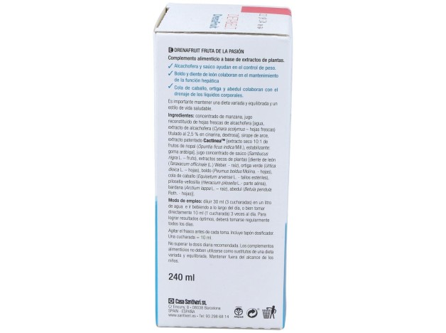 Santiveri Db-Drenafruit Jarabe
