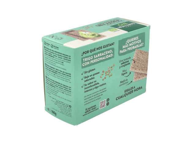 Tostadas De Trigo Sarraceno 100Gr. Bio
