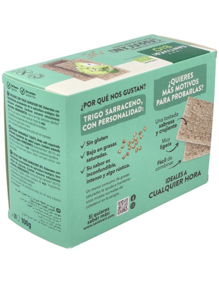 Tostadas De Trigo Sarraceno 100Gr. Bio