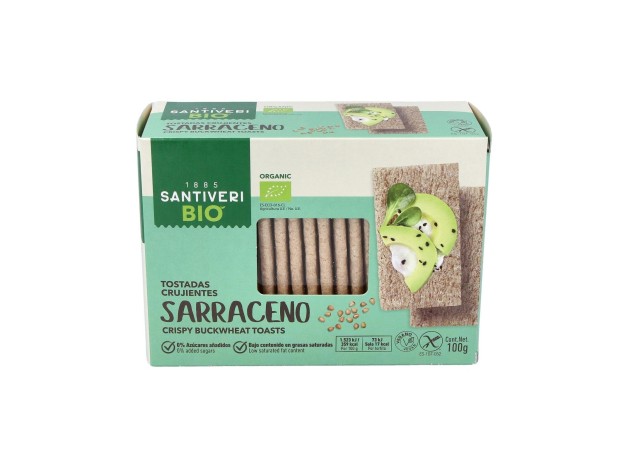 Tostadas De Trigo Sarraceno 100Gr. Bio