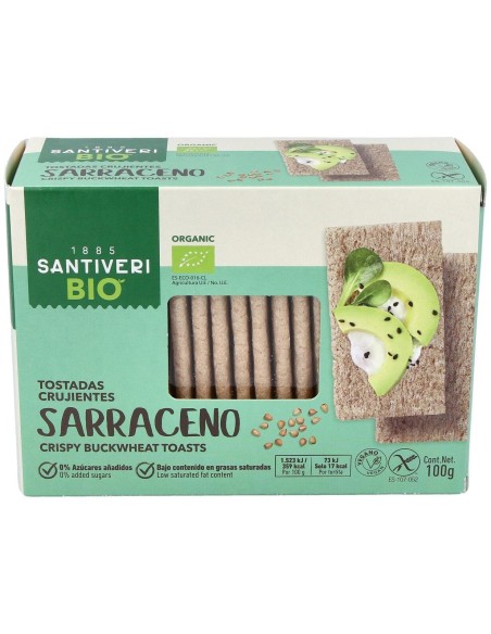 Tostadas De Trigo Sarraceno 100Gr. Bio