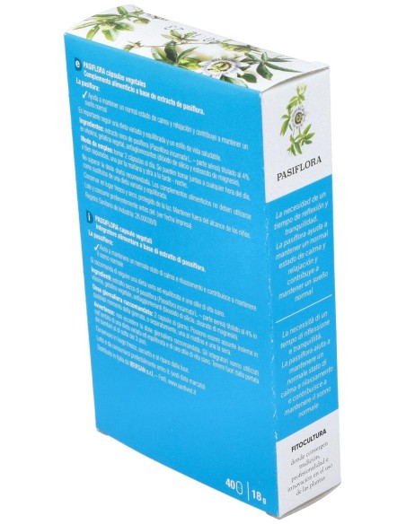 Santiveri Plantas Fit Caps.Pasiflora