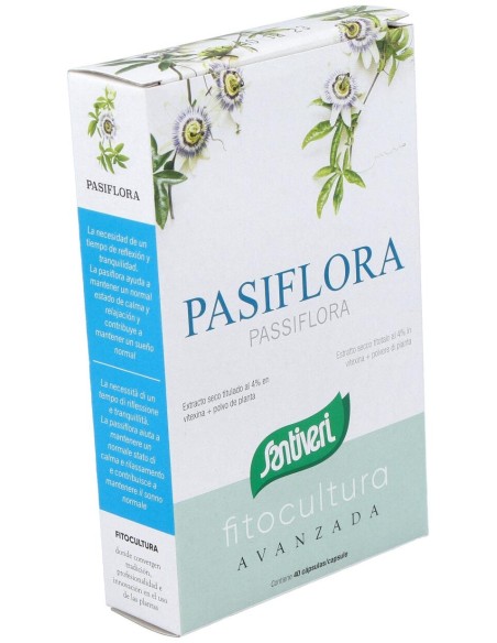 Santiveri Plantas Fit Caps.Pasiflora