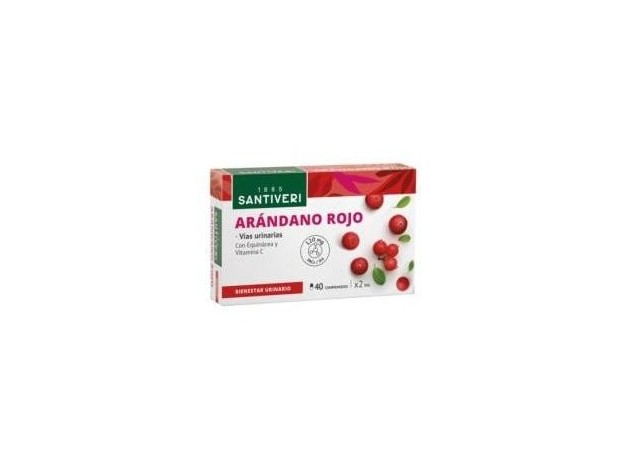 Santiveri Arandano Rojo 120Mg 40Comp