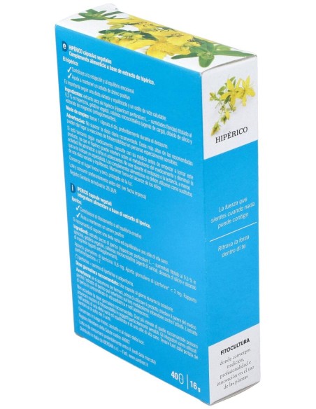 Santiveri Plantas Fit Hipérico 40Caps