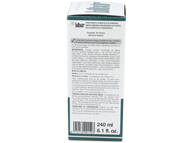 Bilixir Jarabe 240Ml.