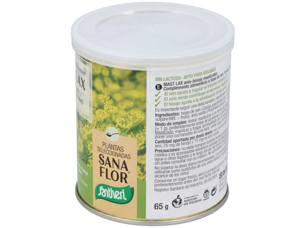 Santiveri Sanaflor Bote Mast-Lax Gases 65Gr