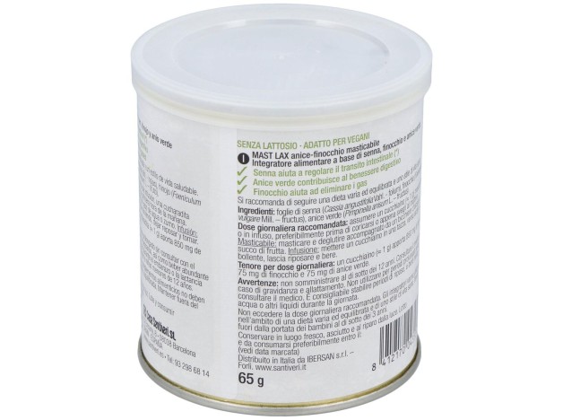 Santiveri Sanaflor Bote Mast-Lax Gases 65Gr