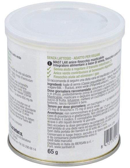 Santiveri Sanaflor Bote Mast-Lax Gases 65Gr