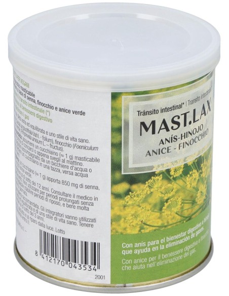 Santiveri Sanaflor Bote Mast-Lax Gases 65Gr