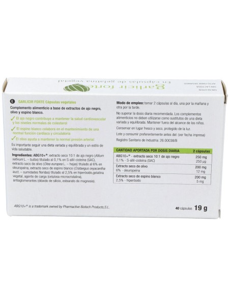 Santiveri Garlicir Forte 40Caps