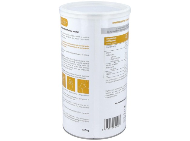 Dynamic Proteina Vegetal Vainilla 455Gr.