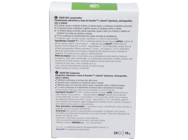 Santiveri Vigor Sex 24Comp
