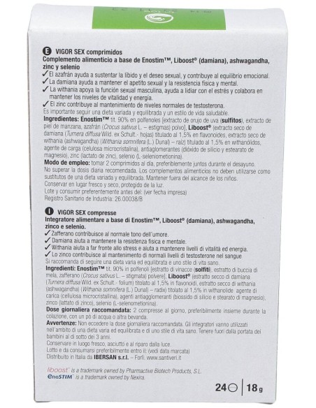 Santiveri Vigor Sex 24Comp