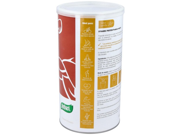 Dynamic Proteina Vegetal Vainilla 455Gr.