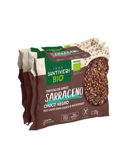 Santiveri Pack Tortitas De Arroz Sarraceno Bio 3X35G