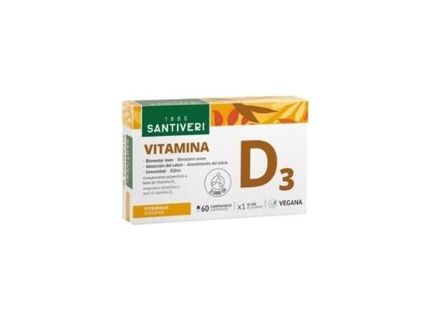 Vitamina D3 60Comp. - Santiveri