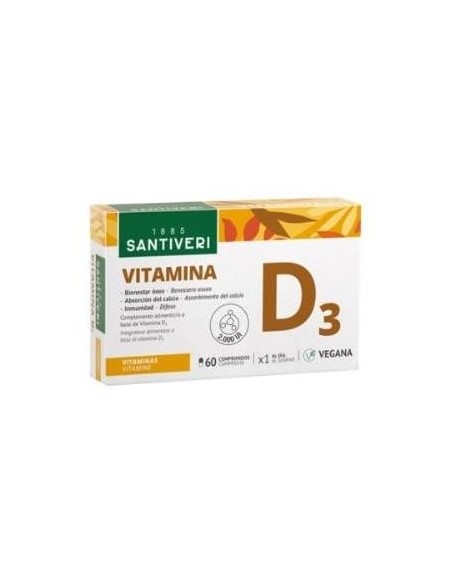 Vitamina D3 60Comp. - Santiveri