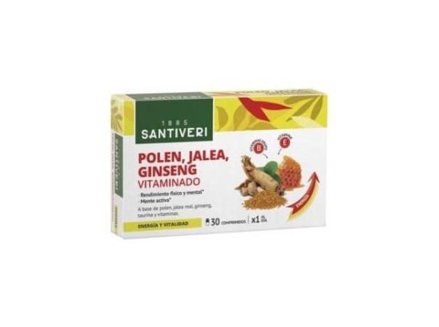 Santiveri Polen+Jalea+Ginseng Perlas