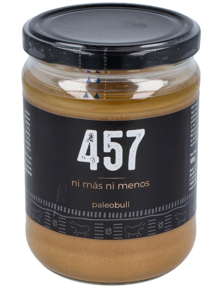 Paleobull Crema 100% Natural Cacahuete 500G