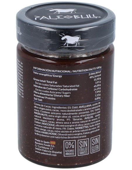 Ambrosia Crema De Mora 300Gr.