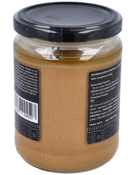 Paleobull Crema 100% Natural Cacahuete 500G