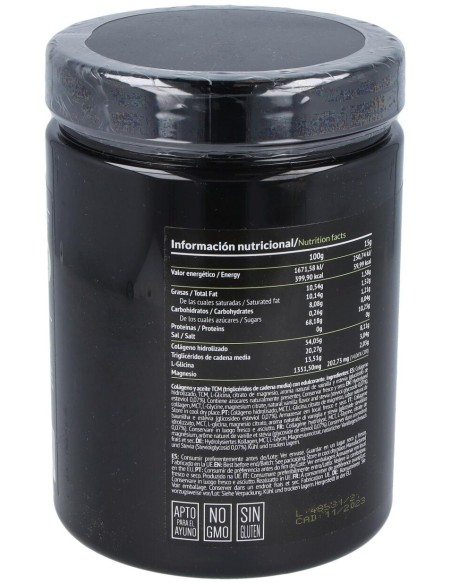 Paleobull Elixir Colageno+Aceitetcm Vainilla 450Gr