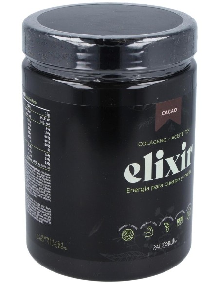 Paleobull Elixir Colageno+Aceitetcm Chocolat 450Gr