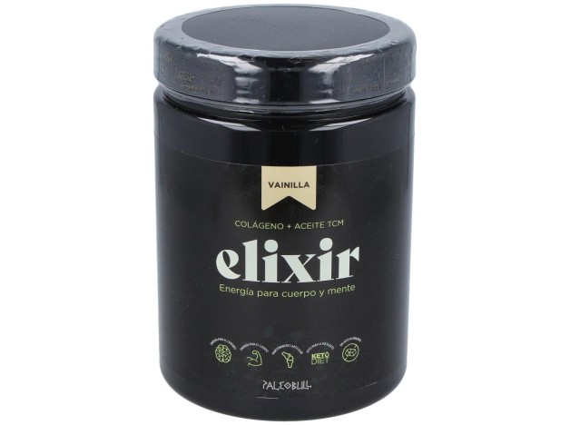 Paleobull Elixir Colageno+Aceitetcm Vainilla 450Gr