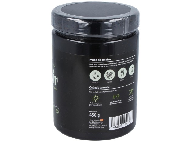 Paleobull Elixir Colageno+Aceitetcm Vainilla 450Gr
