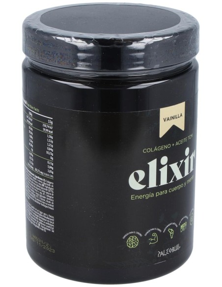 Paleobull Elixir Colageno+Aceitetcm Vainilla 450Gr