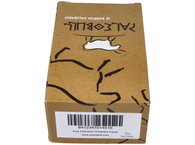 Paleobull Barritas Cacao Caja 15Ud.