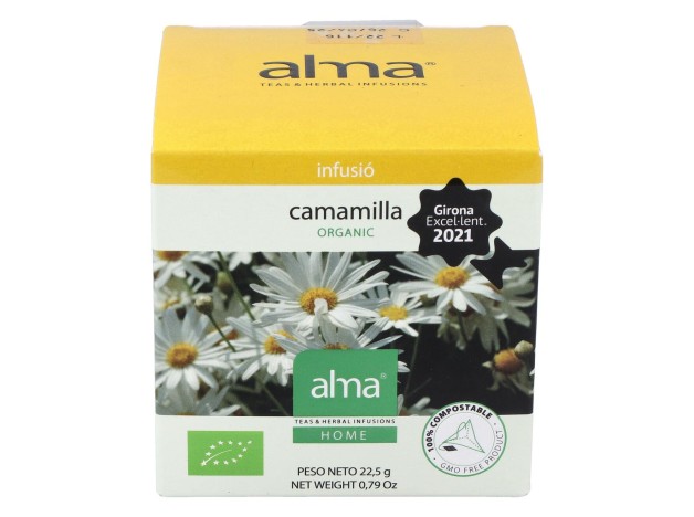 Manzanilla Infusion 15Piramides. Eco Vegan