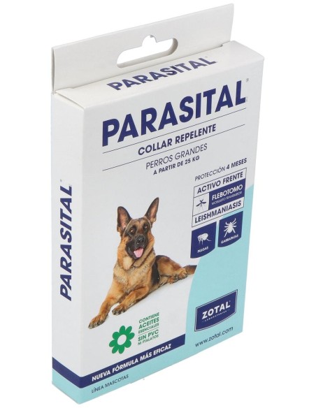 Zotal Parasital Collar Antiparásitos Perros Grandes
