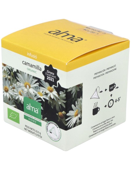 Manzanilla Infusion 15Piramides. Eco Vegan